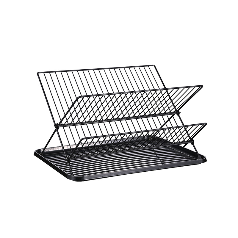 Double Layer Inclined Dish Rack