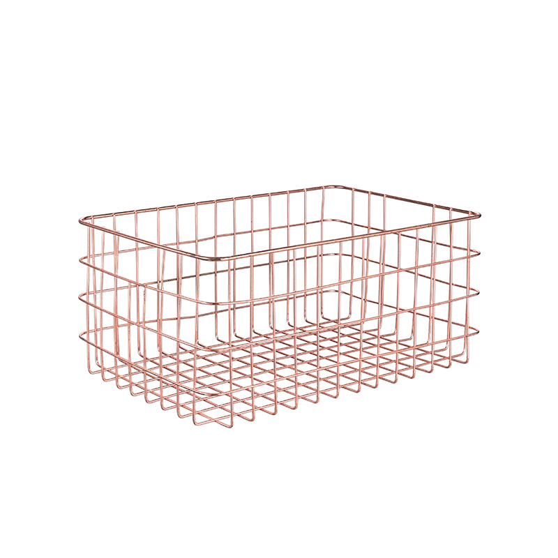 Wrought Iron Storage Basket